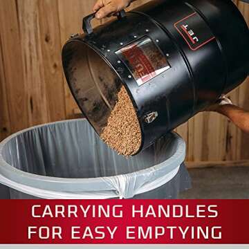 JET Cyclone Dust Separator with 20-Gallon Bin for Efficient Filtration
