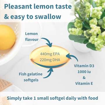 Igennus Advanced Omega-3 with Vitamin D3 - 60 Softgels