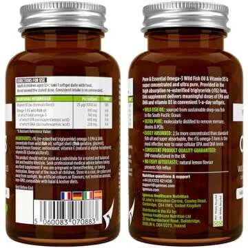 Igennus Advanced Omega-3 with Vitamin D3 - 60 Softgels