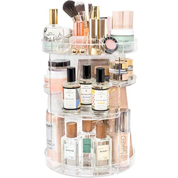 Compact Rotating Makeup Organizer for Your Essentials