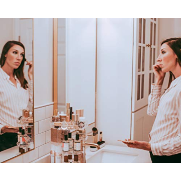 Compact Rotating Makeup Organizer for Your Essentials