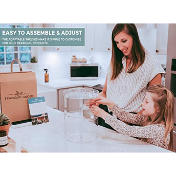 Compact Rotating Makeup Organizer for Your Essentials