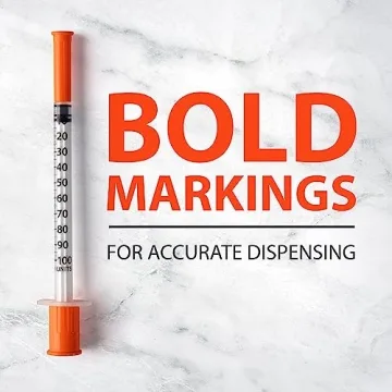 EasyTouch U-100 Insulin Syringes 30G 1cc for Diabetes