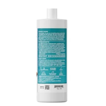 Organic Mouthwash for Whiter Teeth & Fresh Breath