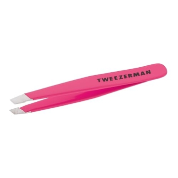 Tweezerman Mini Slant Tweezer for Precision Grooming