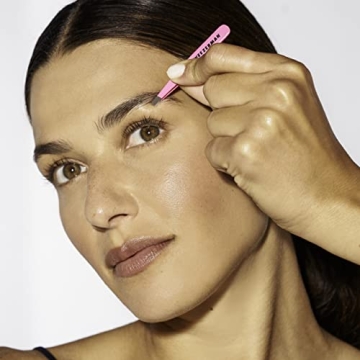 Tweezerman Mini Slant Tweezer for Precision Grooming