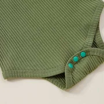 Saliuentm Baby Girl Summer Outfit for Newborns and Infants