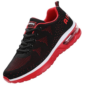 JARLIF Men's Lightweight Athletic Running Shoes Breathable Sport Air Fitness Gym Jogging Sneakers (S...