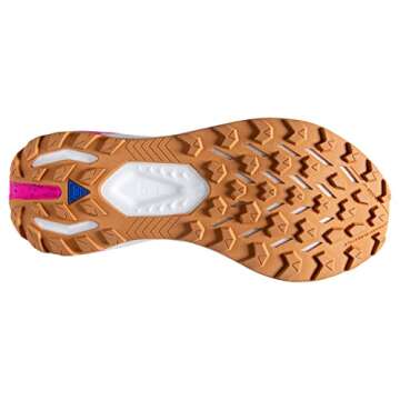 Brooks Women's Catamount 2 Trail Running Shoe - Peacoat/Pink/Biscuit - 7.5 Medium