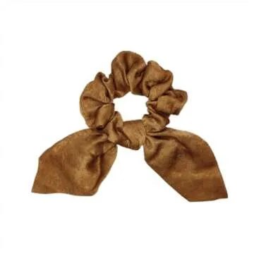 Chic 6 Pcs Satin Hair Scrunchies with Stylish Bows
