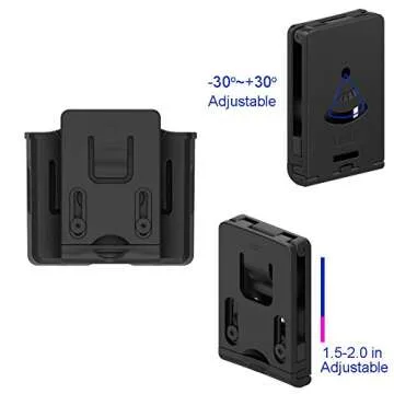 Universal Double Magazine Pouch for 9mm .40 Mags