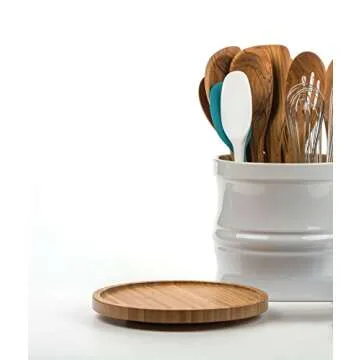 RSVP International Tool Crock Turntable Lazy Susan 8.25"