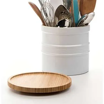 RSVP International Tool Crock Turntable Lazy Susan 8.25"