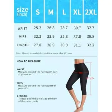 ALove High Waist Swim Pants - Comfort Meets Style