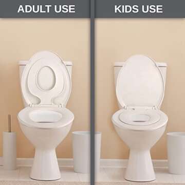 UMIEN Potty Training Toilet Seat - Easy Install & Safe Design