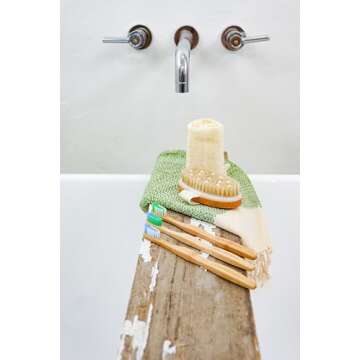 Eco-Friendly Woobamboo Bamboo Toothbrushes for Adults