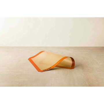 Silpat Half Sheet Non-Stick Baking Mat - Cream