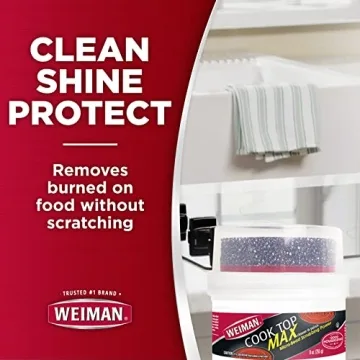 Weiman Cooktop Cleaner Max for Glass Stovetops 9 oz