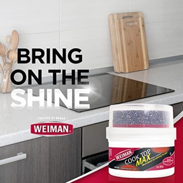 Weiman Cooktop Cleaner Max for Glass Stovetops 9 oz
