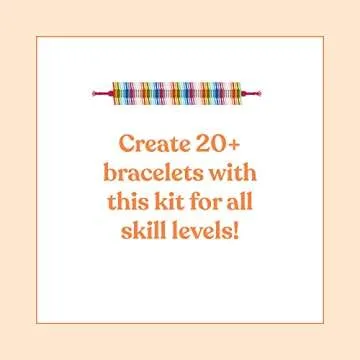 Chronicle Books Mindful Crafts: Friendship Bracelet Kit