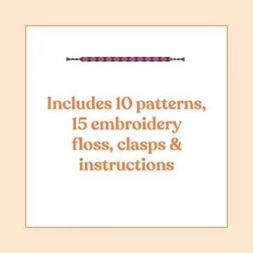 Mindful Crafts Friendship Bracelet Kit for Creative Connections