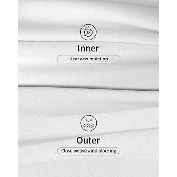 WEERTI Women Thermal Underwear Fleece Lined Base Layers