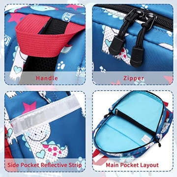 Kids Backpack for School & Travel - Padded & Adjustable Strap