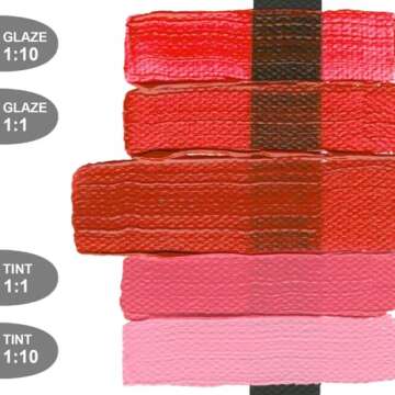 Heavy Body Acrylics by GOLDEN, Cadmium Red Hue, 2 oz. Tube