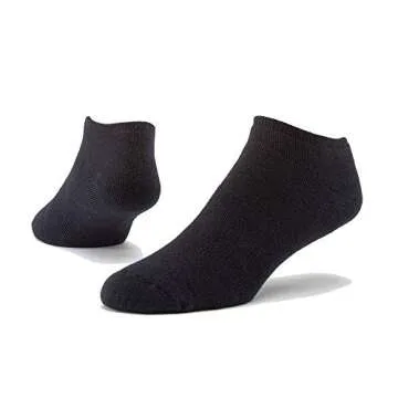 Maggie's Organics - Organic Cotton Footie Socks - Classic for Women & Men - 4 Pairs - Unisex - Casual & Comfortable - Soft - Long Lasting - Made In The USA