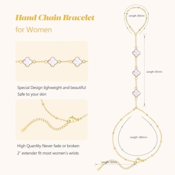 Trendy POWER WING Hand Chain Bracelet for Women