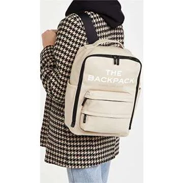 Marc Jacobs Women's The Backpack, Beige, Off White, One Size