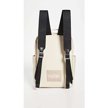 Marc Jacobs Women's The Backpack, Beige, Off White, One Size