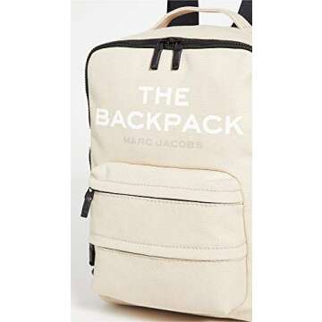 Marc Jacobs Women's The Backpack, Beige, Off White, One Size