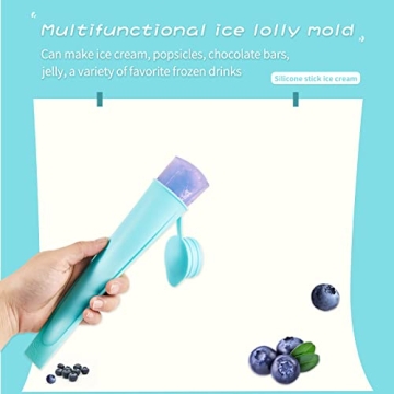 Silicone Popsicle Molds - Reusable Ice Pop Tubes for Everyone
