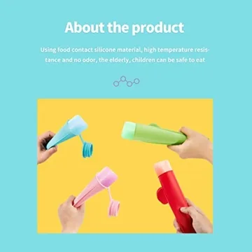 Silicone Popsicle Molds - Reusable Ice Pop Tubes for Everyone