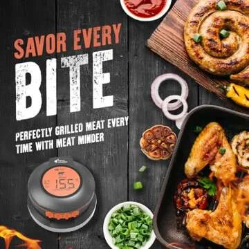 Meat Minder Pro Bluetooth Meat Thermometer for Grilling