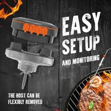 Meat Minder Pro Bluetooth Meat Thermometer for Grilling