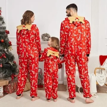 Adisputent Family Christmas Pajamas - Soft Holiday Sleepwear