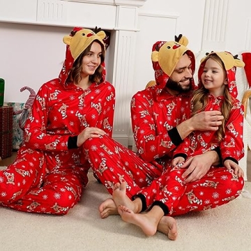 Adisputent Family Christmas Pajamas - Soft Holiday Sleepwear