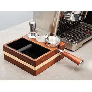 IKAPE Coffee Products, 58mm Bottomless Naked Portafilter Compatible with 58mm