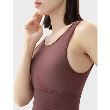 PUMIEY Women’s Comfortable Tummy Control Romper