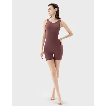 PUMIEY Women’s Comfortable Tummy Control Romper