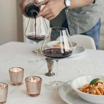 Zalto Denk'Art Burgundy Red Wine Glass Hand-Blown Crystal | Set of 2