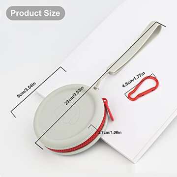 WALLFID Silicone Dog Treat Pouch Small Bag,2PCS Pet Walking Bag for Dog and Cat,Pocket Size,Easy to Clean,Odorless,Zipper Design,Moisture-Proof,Travel Walking Bag,Portable Training Bag. (Gray&Purple)