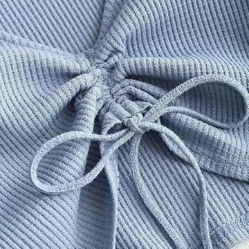 ZAFUL Womens Long Sleeve Fall Fashion 2023 Crop Tops Basic Slim Fitted T Shirts Y2K Tops