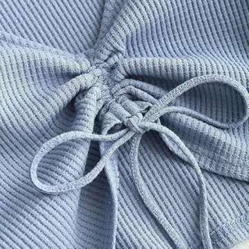 ZAFUL Womens Long Sleeve Fall Fashion 2023 Crop Tops Basic Slim Fitted T Shirts Y2K Tops