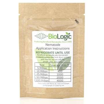 BioLogic Scanmask Steinernema Feltiae (Sf) Beneficial Nematodes for Natural Insect Pest Control, 5 M...
