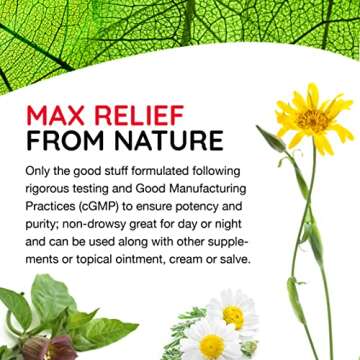 MediNatura T-Relief Extra Strength Oral Drops Arnica +12 Fast-Acting Natural Relieving Actives for Back Neck Joint Muscle Hand & Foot Aches Pains & Soreness - 1.69 oz