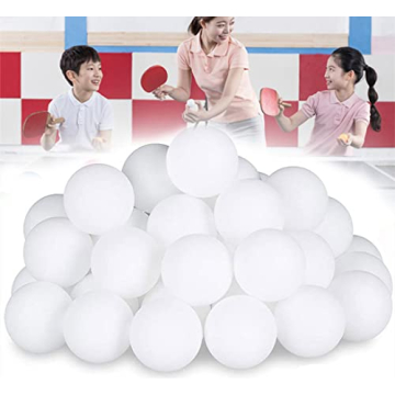 Liangfen 150 Pack Ping Pong Balls 40mm 2.4g Entertainment Table Tennis Balls for Kids DIY Arts and C...