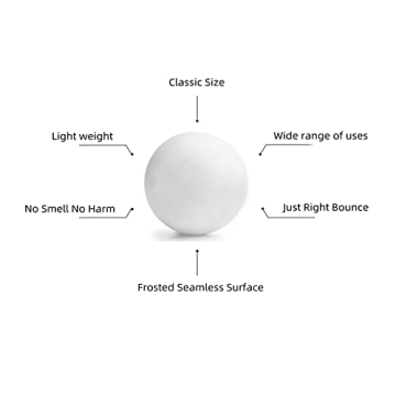 Liangfen 150 Pack Ping Pong Balls for DIY and Fun